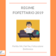 Regime forfettario 2019